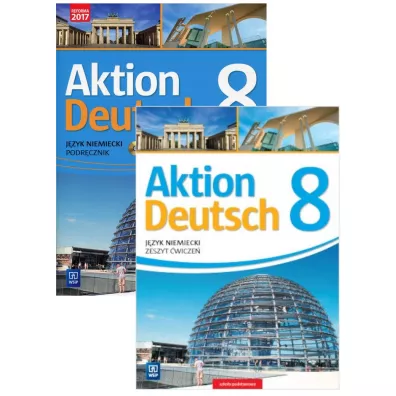 Aktion Deutsch. Podr�cznik i zeszyt �wicze� do j�zyka niemieckiego dla klasy 8 szko�y podstawowej - Anna Potapowicz, Pawe� Piszczatowski