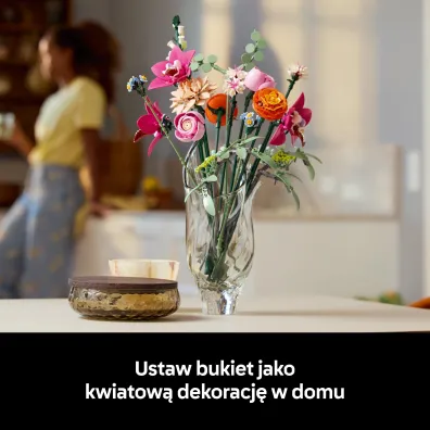 LEGO Botanicals Pi�kny bukiet r�owych kwiat�w 10342