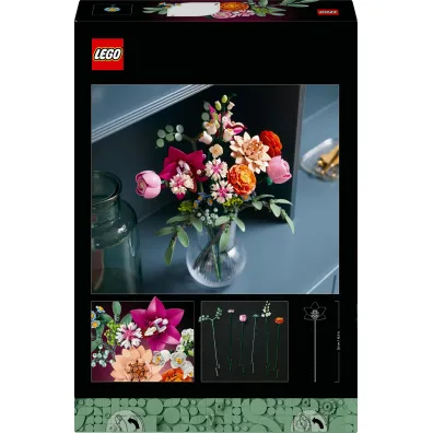 LEGO Botanicals Pi�kny bukiet r�owych kwiat�w 10342