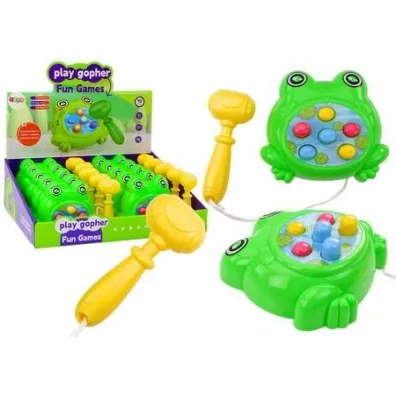 Gra Wac a mole �abka LeanToys
