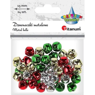 Titanum Dzwoneczki metalowe 15 mm