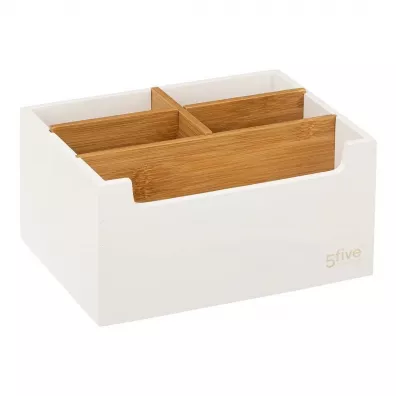 5five Simply Smart Organizer z 5 przegrdkami Natureo White