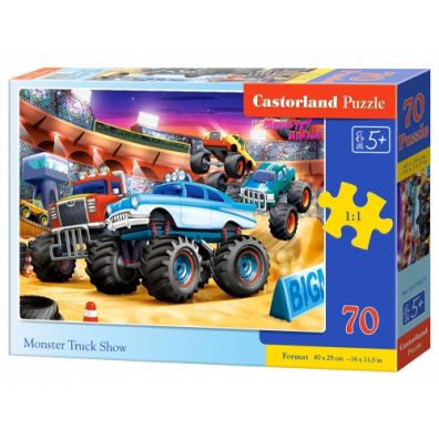 Puzzle 70 el. Monster truck pokazy Castorland