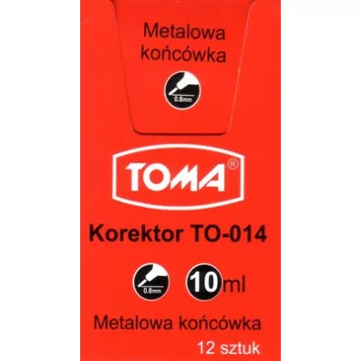 Toma Korektor w pisaku 10 ml