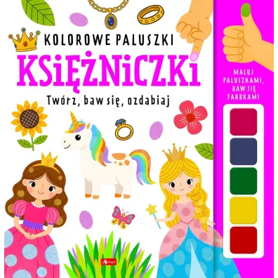 Ksi�niczki. Kolorowe paluszki - Wojciech Baturo