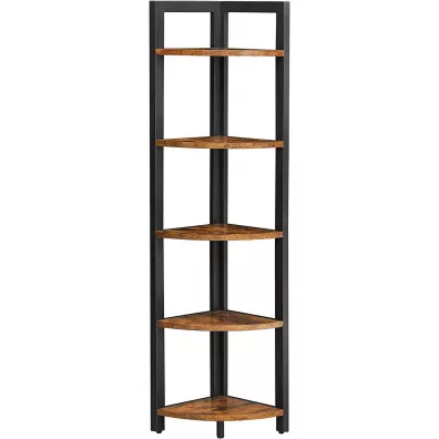 Songmics Rega drabinkowy narony 5 poziomw LOFT
