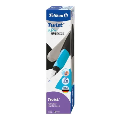 Pelikan Pi�ro wieczne Twist Color Blocking Stal. M szare
