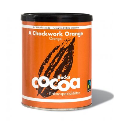 Becks Cocoa Czekolada do picia pomaraczowo-imbirowa fair trade bezglutenowa 250 g Bio