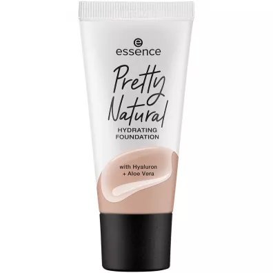 Essence Pretty Natural Hydrating Foundation 24H d�ugotrwa�y nawil�aj�cy podk�ad do twarzy 110 Cool Beige 30 ml