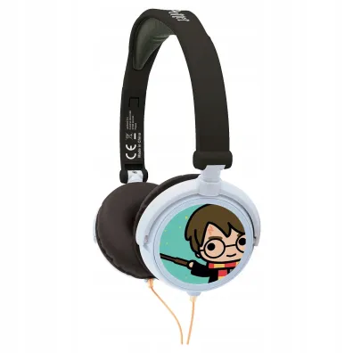 Sk�adane s�uchawki przewodowe stereo Harry Potter z g�o�no�ci� bezpieczn� dla dzieci Lexibook HP015HP