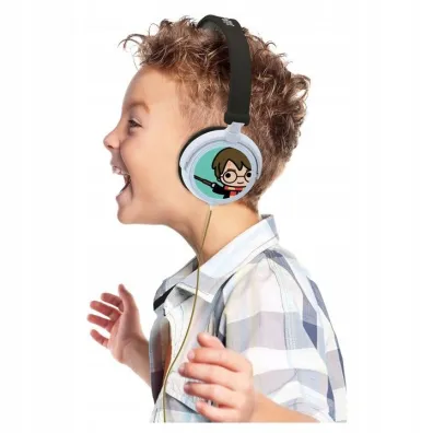 Sk�adane s�uchawki przewodowe stereo Harry Potter z g�o�no�ci� bezpieczn� dla dzieci Lexibook HP015HP