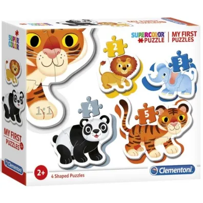 Moje pierwsze puzzle - Zwierz�ta dzikie Clementoni