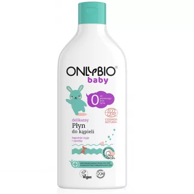 OnlyBio Baby Delikatny pyn do kpieli od 1. dnia ycia 500 ml