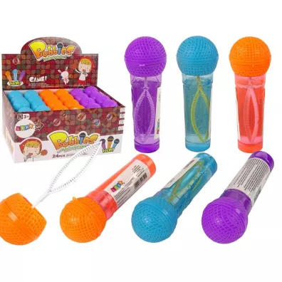 Ba�ki mydlane mikrofon 40ml MIX LeanToys
