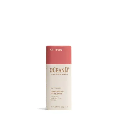 Attitude Oceanly, Zestaw kosmetyk�w Happy Berry: b�yszczyk, r�, roz�wietlacz 2 x 8.5 g + 3.4 g