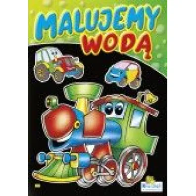 Kolorowanka wodna. Malujemy wod�. Lokomotywa 843