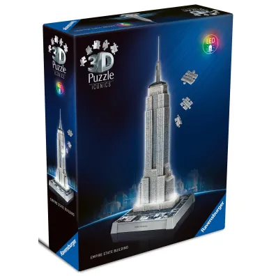 Puzzle Iconics 224 el. 3D Empire State Building Ravensburger