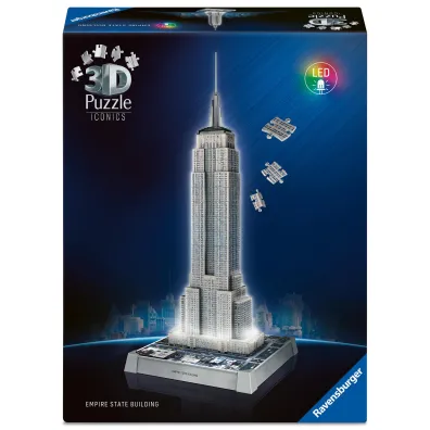 Puzzle Iconics 224 el. 3D Empire State Building Ravensburger