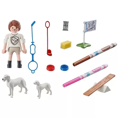 Playmobil Color Trening z psami 71517