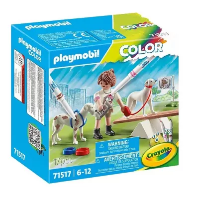 Playmobil Color Trening z psami 71517