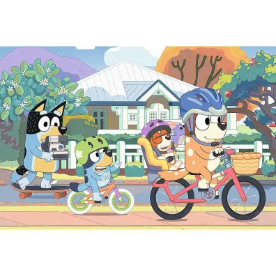 Puzzle 60 el. Weso�y Bluey Trefl