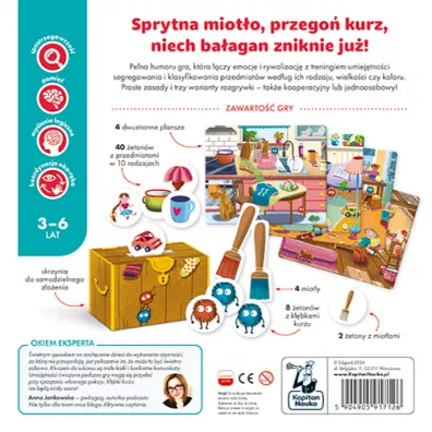 Szalone porz�dki. Gra edukacyjna. Kapitan Nauka