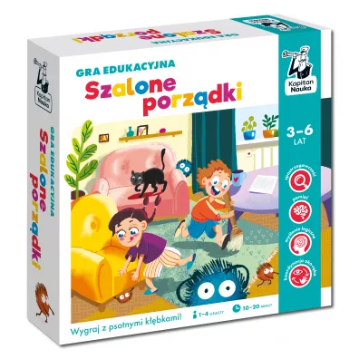 Szalone porz�dki. Gra edukacyjna. Kapitan Nauka