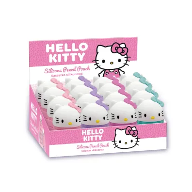Patio Saszetka silikonowa z g��wk� Hello Kitty 1szt.mix