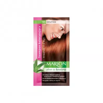 Marion Szampon koloryzuj�cy 4-8 my� 95 Kasztan 40 ml
