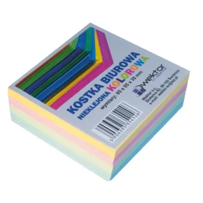Wektor Kostka kolor 85x85 mm, 3.5 cm