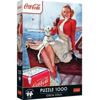 Puzzle 1000 el. Coca-Cola: Czas na przerw� Trefl
