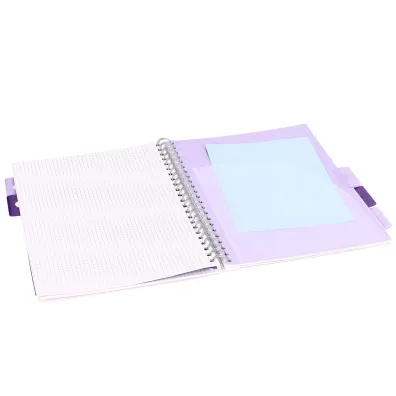 Strigo Ko�ozeszyt Pads A4 Jungla fioletowy kratka 100 kartek