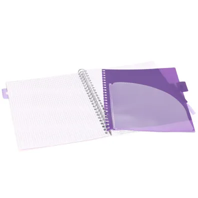 Strigo Ko�ozeszyt Pads A4 Jungla fioletowy kratka 100 kartek
