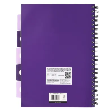 Strigo Ko�ozeszyt Pads A4 Jungla fioletowy kratka 100 kartek
