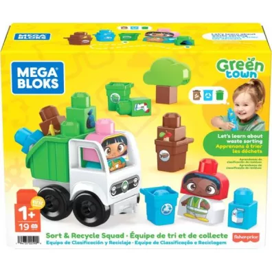 Mega Bloks Ekomieciarka Zestaw klockw EKO HDL06