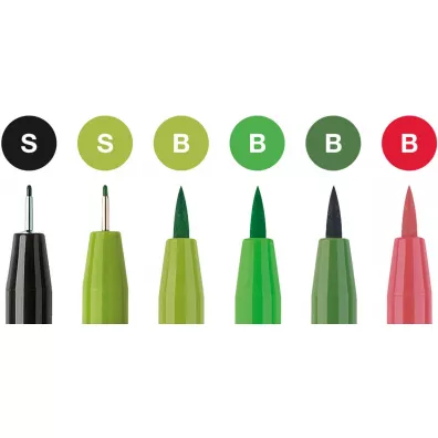 Faber-Castell Zestaw do kaligrafii 6 szt.