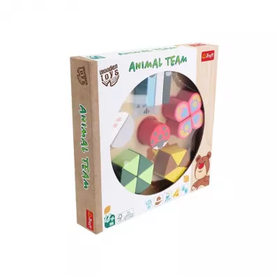 Zabawka drewniana Animal team Trefl