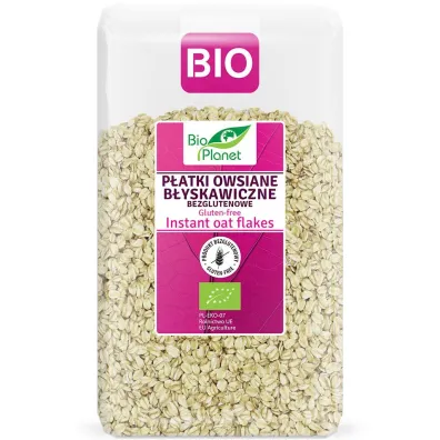 Bio Planet P�atki owsiane b�yskawiczne bezglutenowe 600 g Bio