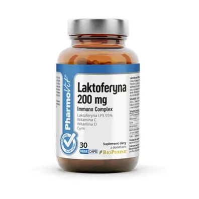 Pharmovit Kapsu�ki na uk�ad odporno�ciowy (laktoferyna immuno complex) Suplement diety 30 szt.