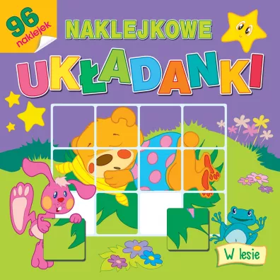 Naklejkowe uk�adanki. W lesie