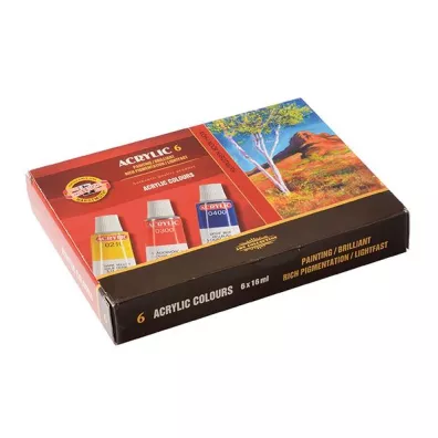 Koh-I-Noor Farby akrylowe 162701 6x16ml