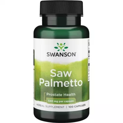 Swanson Saw Palmetto 540 mg - suplement diety 100 kaps.