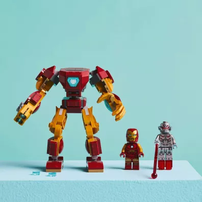LEGO Marvel Mech Iron Mana kontra Ultron 76307