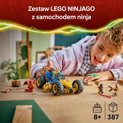 LEGO Ninjago Wielofunkcyjny samoch�d Jaya 71856