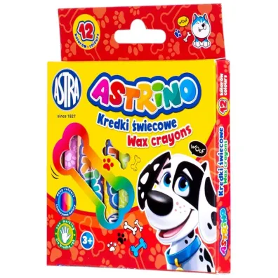 Astra Kredki �wiecowe 12 szt.