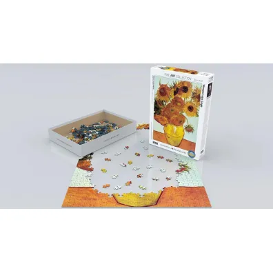 Puzzle 1000 el. Twelve Sunflowers by Vincent van Gogh Eurographics