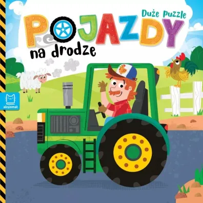 POJAZDY NA DRODZE. DU�E PUZZLE
