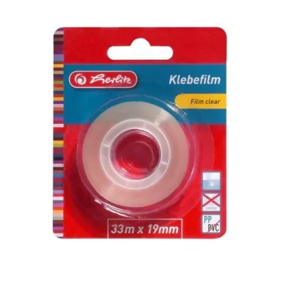 Herlitz Tama klejca przezroczysta 33m x 19mm