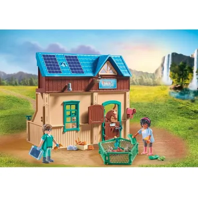 Playmobil Horses of Waterfall Hipoterapia i lecznica zwierz�t 71352