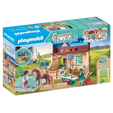 Playmobil Horses of Waterfall Hipoterapia i lecznica zwierz�t 71352